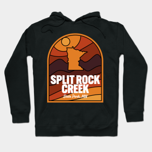 Split Rock Creek State Park Mn Hoodie - Split Rock Creek State Park Minnesota by HalpinDesign